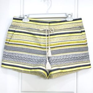 NWT LOFT Striped Riviera Shorts Size 4